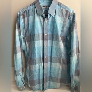 Express - men’s shirt, fitted, size large, 16-16.5